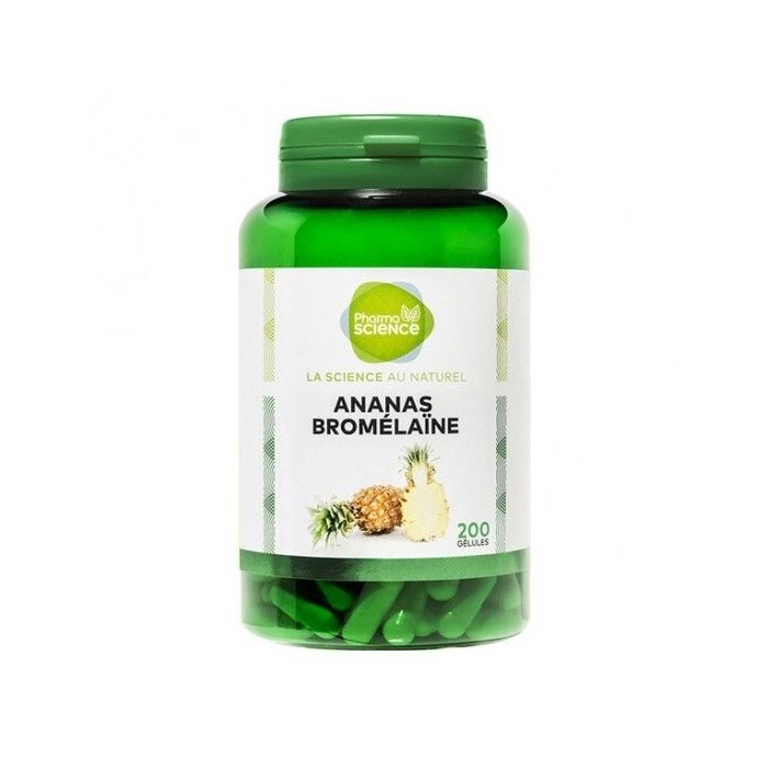 Pharmascience ananas bromélaïne 200 gélules