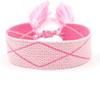 Ethnic Style Woven Bracelet with Embroidered Tassels - D Family DIY Promotion Wristband