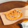 Tabby Cat Creative Ginger Cat Plate Exquisite Ceramic Kitty Jewelry Tray Cute Cartoon Bread Dessert Plate Restaurant