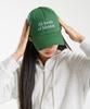 AKIII CLASSIC Vintage Color Lettering Ball Cap Green