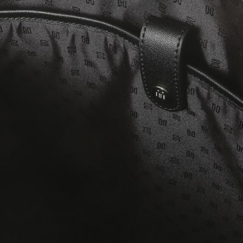 Daks Nylon Briefcase  Fits 15 Inch Laptop  Black Dd Pattern Dbba5f591bk