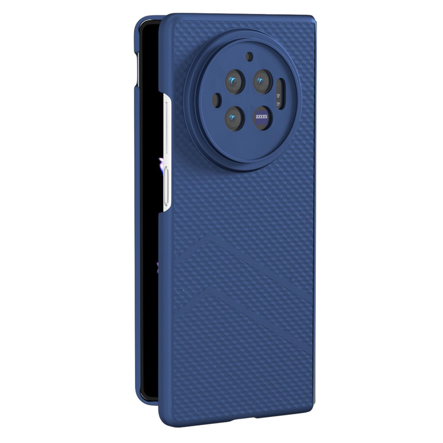 

For vivo X Fold3 Matte Case Hard PC Protective Phone Cover Dark Blue