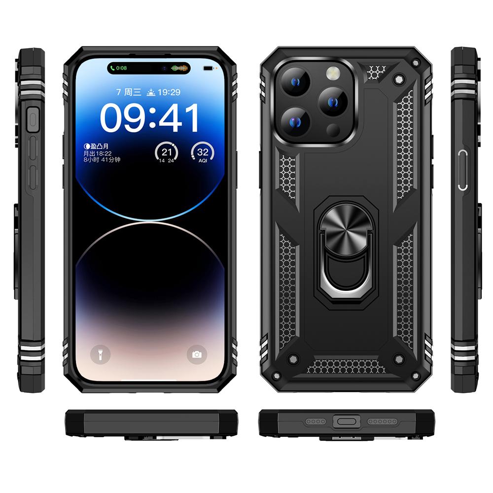 Heavy Duty Protective Case for iPhone 17 16 15 14 13 12 11 Pro Max Mini 16e 17e  8 7 Plus SE 2020 2022 X XS XR Air 360°Rotatable