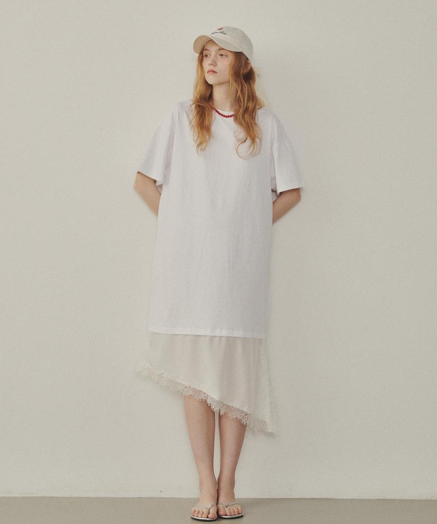 MELLY&ROSE Rose Ribbon Ball Cap (315353)_White