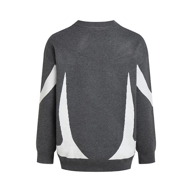 Women's Versatile Round Neck Knit Sweater - Loose Fit, Autumn/Winter 2026 Collection