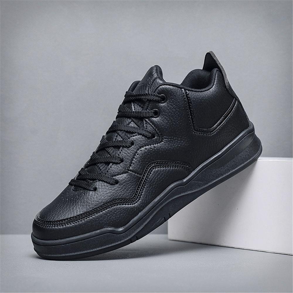 

Мужские модные повседневные кроссовки - Нескользящая износостойкая резиновая подошва, подходят для активного отдыха 48 чёрный