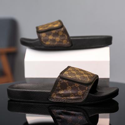 Papuci de casă pentru bărbați vară noi europeni și americani papuci de picior sandale de exterior papuci de casă de interior