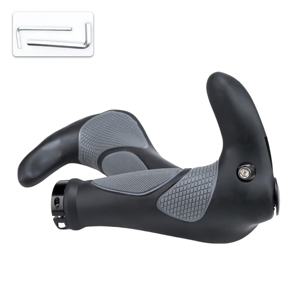 Bike Grips Folding Bike Handle Cover Grips For Road MTBs Bike Quick Easy Installation Bike Part Ergonomic Bike Grip with Bar End