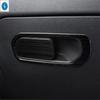 Black Brushed Car Air AC Outlet / Glove Storage Box / Lights Control Panel Accessories Cover Trim For Haval F7 F7X 2018 -
