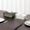 Waterproof Transparent Tissue Box Multi-Functional Facial Towel Holder Tissue Dispenser Countertop