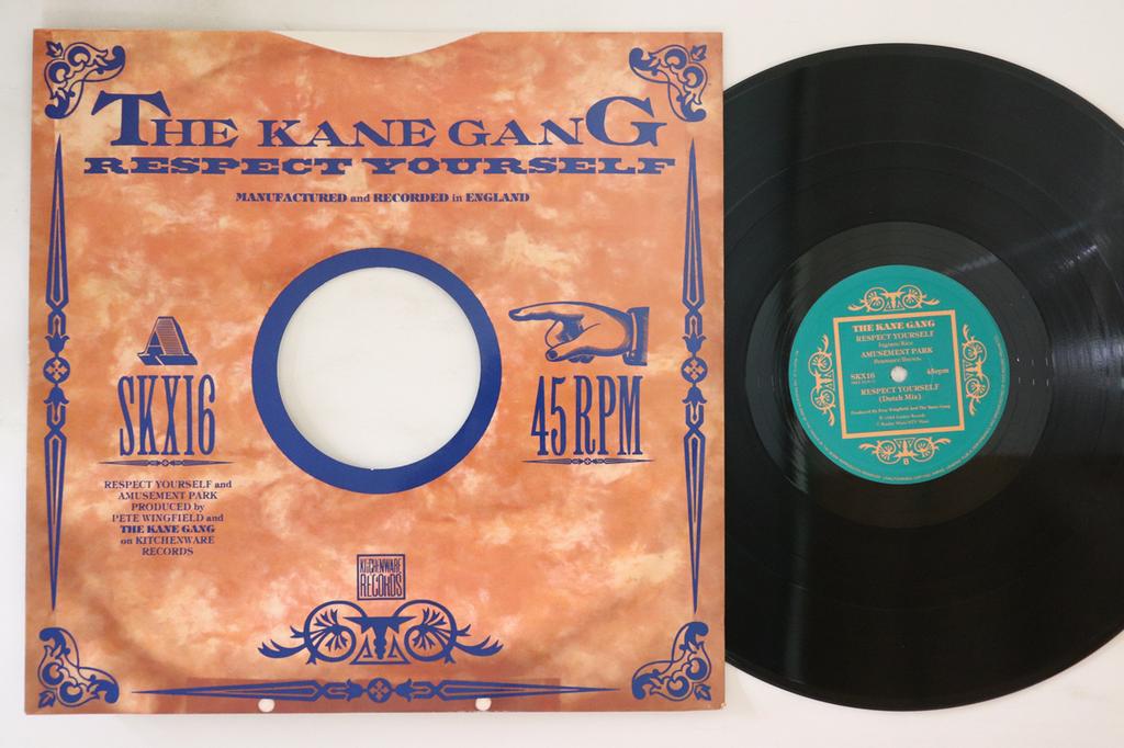 12inch Record KANE GANG - Respect Yourself / Amusement Park SKX16 KITCHENWARE 1984 UK Rock Used