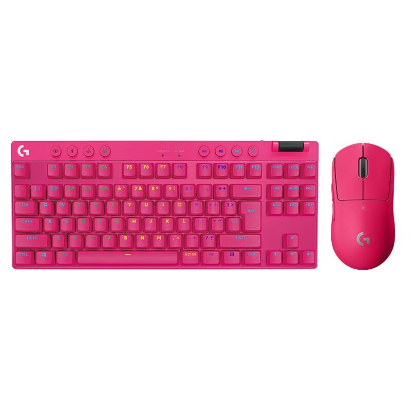 

Logitech PRO X TKL Wireless Gaming Keyboard & GPW2 Mouse Combo