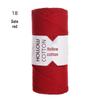 2mm Hollow Pure Cotton Scarf & Bag Yarn for DIY Crochet and Handwoven Projects
