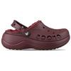 Crocs Baya Platform Clog Simple Versatile Fashion Clogs Unisex Clogs Brown 208708-605