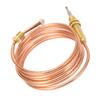 Gas Thermocouple HR0001 120cm Copper Universal Gas Stove Replacement Thermocouple for Oven Gas Cooker