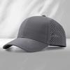 Summer sunscreen sunshade anti-splashing baseball cap embroidery printing laser punching mesh sun hat