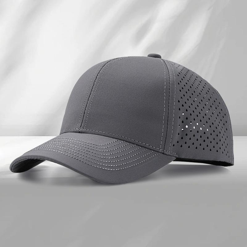 Summer sunscreen sunshade anti-splashing baseball cap embroidery printing laser punching mesh sun hat