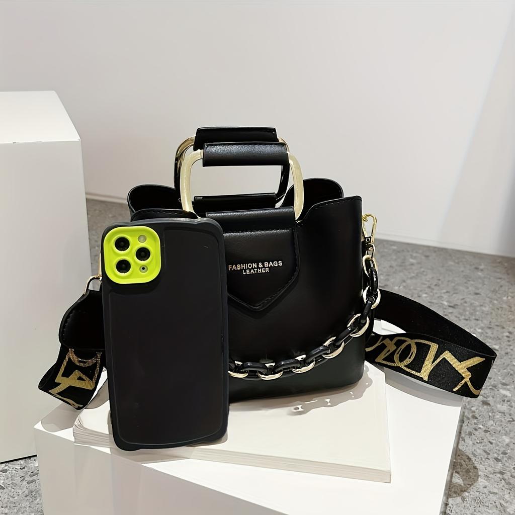 Elegantne Mini Mitmekülgne Ülemise Käepidemega Kott, Klassikaline Tekstuuriga Õlakott, Trendikas Naiste Ristkott