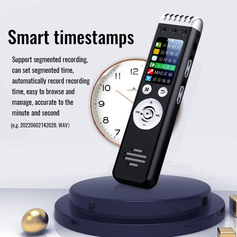 Popular Q88 Recording Pen AI Intelligent HD Noise Reduction Voice Controlled MP3 Conference Interview Recorder