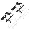 2 Set Throttle Trigger Choke Rod Switch Shaft Trigger Spring Kit Fit for MS170 MS180 017 018 Chainsaw