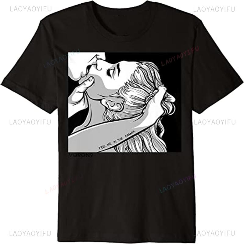 Hot Funny Lesbian Kiss Nun Bondage Satanic Bdsm Woman T Shirt T-Shirt Gym Men Sport Women Shirt Gym Own Design T Shirt Manga