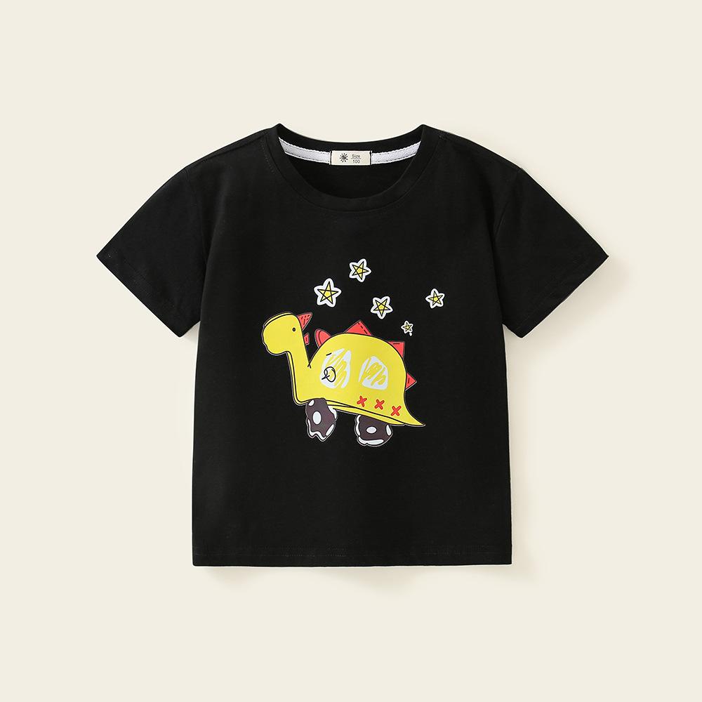 Children's Short-Sleeved T-shirt Summer New Boys' Fashionable Korean Style Trendy Loose Children's Clothing