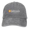 Pure Color Dad Hats Accepted Here BTC Womens Hat Sun Visor Baseball Caps Bitcoin Cryptocurrency Miners Meme Peaked Cap