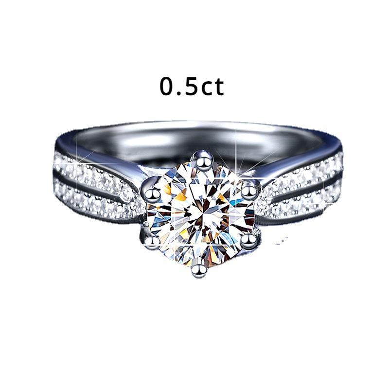 

Кольцо с муассанитом, свадебное предложение, кольцо из стерлингового серебра, кольцо с бриллиантом из муассанита с шестью когтями, женское обручальное кольцо, предложение, кольцо с бриллиантом, подарок для подруги 9