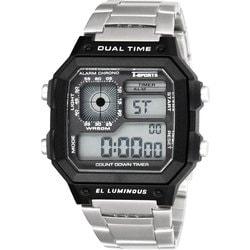 CREPHA TS-D306 Unisex Wrist Watch TS-D306-SV TS-D306-BK Gift Casual Business Sports Student