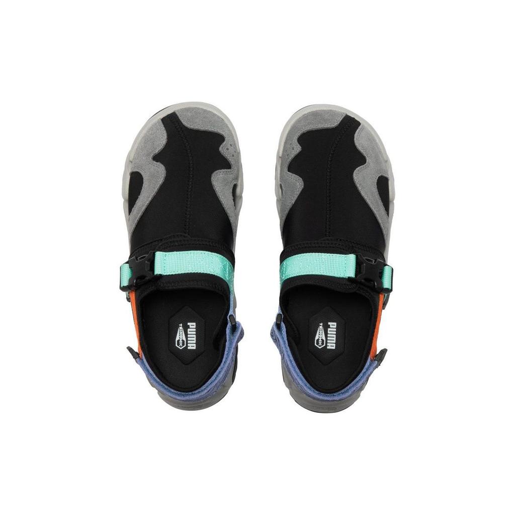 Puma TS-01 Retro Black Electric Peppermint Unisex Sneakers 390748-02