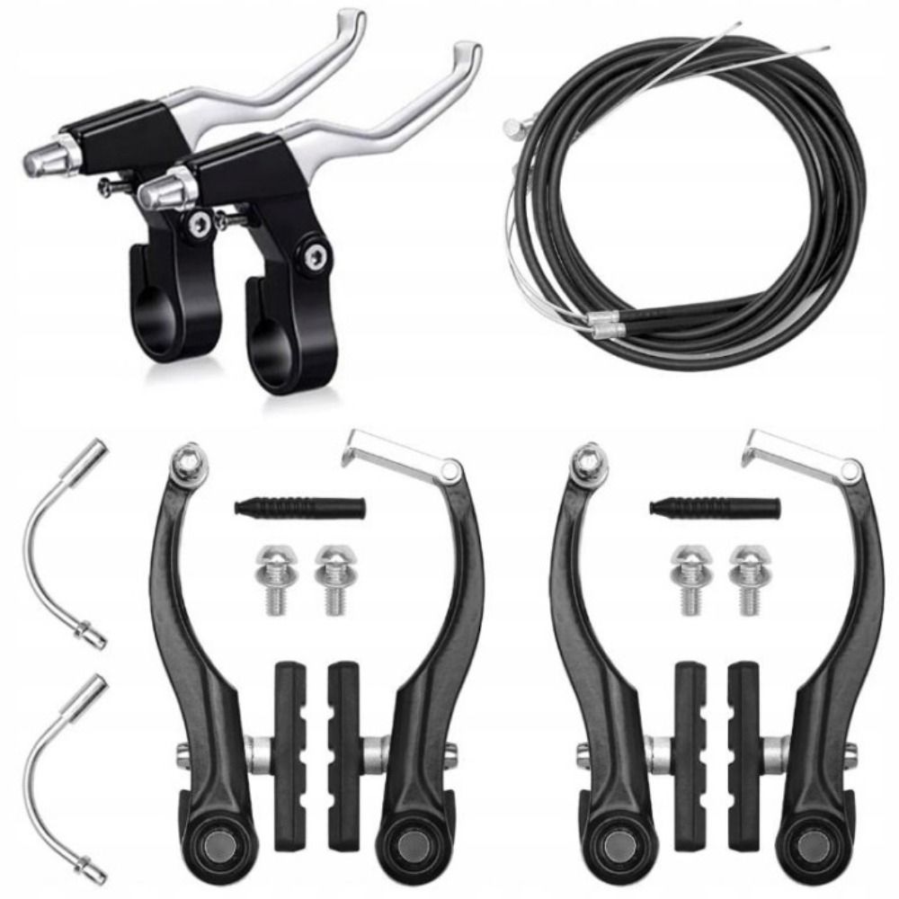 Vordere und hintere V-Brake Set Klemmbremsensatz Aluminiumlegierung Bremsensatz NEU Felgenbremsensatz BMX