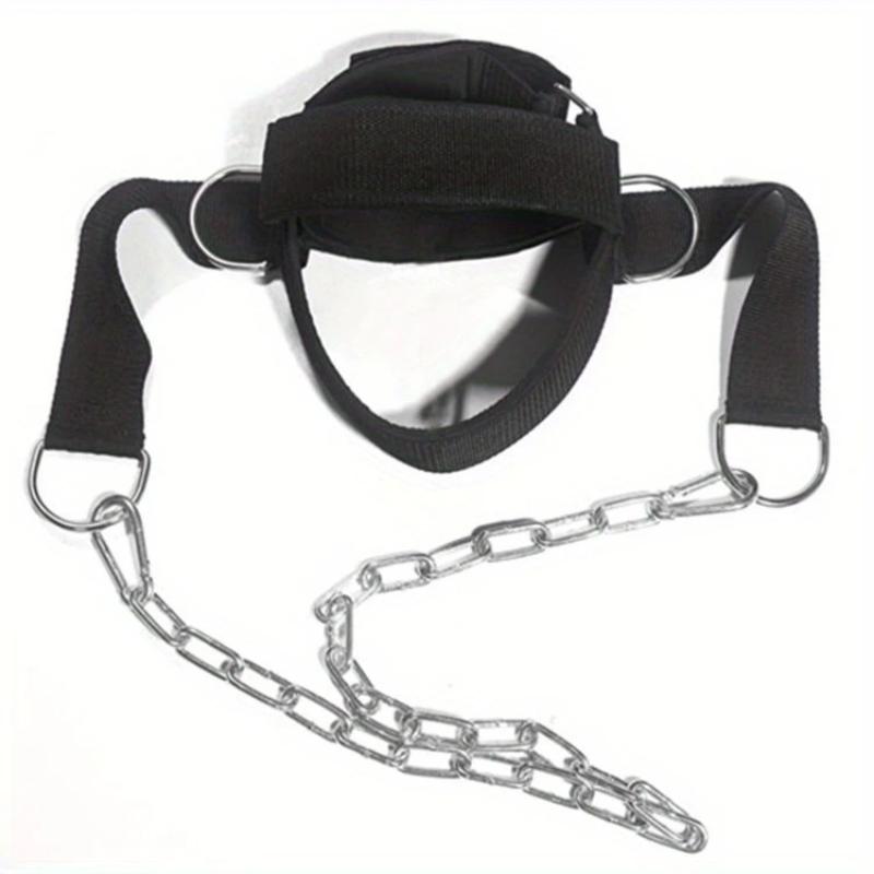 Head Neck Training Harness Body Strength Exercise Cervical Spine Strap Adjustable Power Gym Fitness Weight Bearing Cap