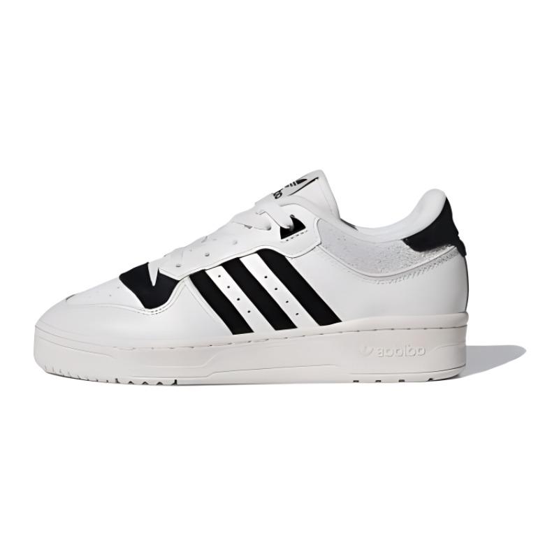 Adidas Rivalry 86 Low Wonder белые черные женские кроссовки Cloud-White Core-Black IF5181