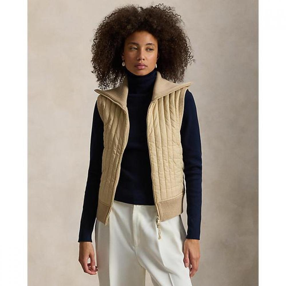 

Polo Ralph Lauren Women S Quilted Wool Zip veSt wmxgSwenc020101200 M