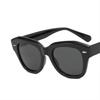 Irregular Rivets Sunglasses  New Beach Excursion Uv Sunglasses Outdoor Riding Sunglasses Fashion Trend Wear Business Casual