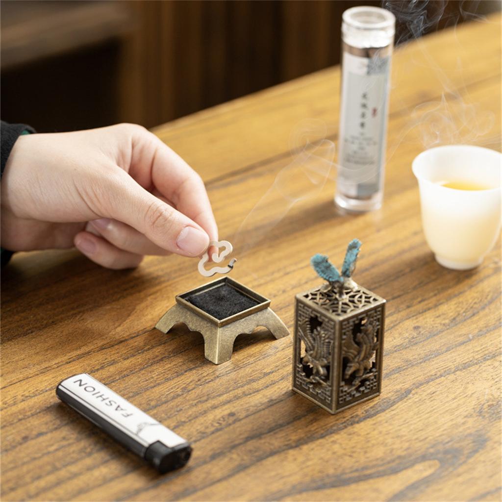 Creative Aromatherapy Incense Burner, Tea Small Ornaments Sandalwood Incense Burner Incense Holder