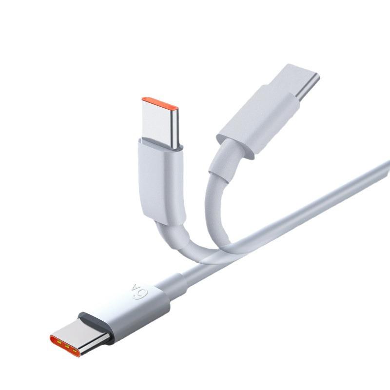 66W 6A Super Fast Charging Type-C Cable for Huawei, 2m, Fully Compatible with Flash Charge