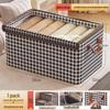 Changbaosen Fabric Folding Clothes Storage Box with Lid