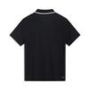 Li-Ning Quick-Drying Breathable Comfortable Short Sleeve Polo Shirt Men tops Black YPLU043-2