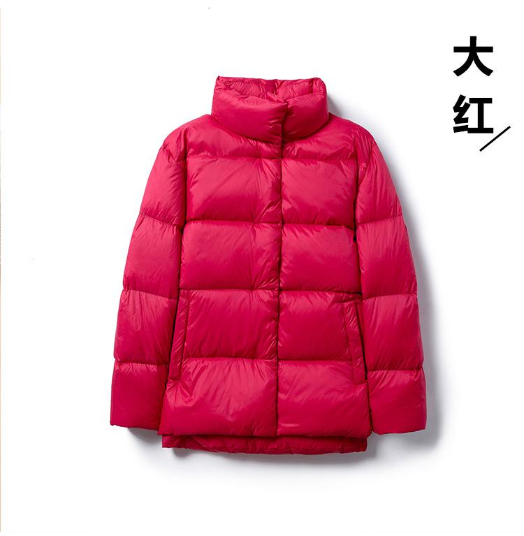 New light and thin down jackets in autumn and winter, women's short thickened bread jackets, loose fashion jackets