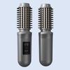 Cordless Electric Hair Straightening Comb 3 Temperature Portable Hair Straightener  Travel Use