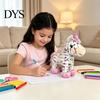 DIY Coloring Plush Toy Horse Kit, Washable Stuffed Animal Painting Kit with Marker Pens, Art Crafts Activity Set for Toddlers Boys Girls