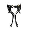 HDBUBALUS Motorcycle Brake Lever Clutch for Harley Brake Levers 6 Levels Adjustment Left and