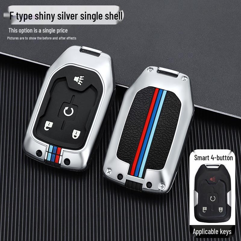 GMC Key Case: High-End Protective Shell for Yukon & Sierra - Stylish Car Accessory for Men & Women