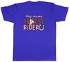 Personalised Any Name Horse Rider Equestrian Unisexs TShirt Tee Gift Top