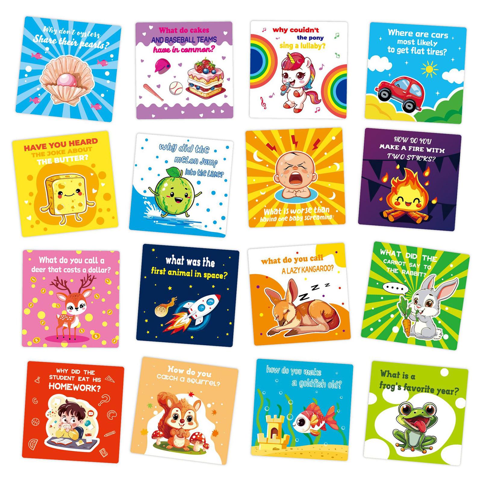 

Fun Educational English Encouragement Cards With Cartoon Designs For Kids Learning Daily Motivation 60 Pieces