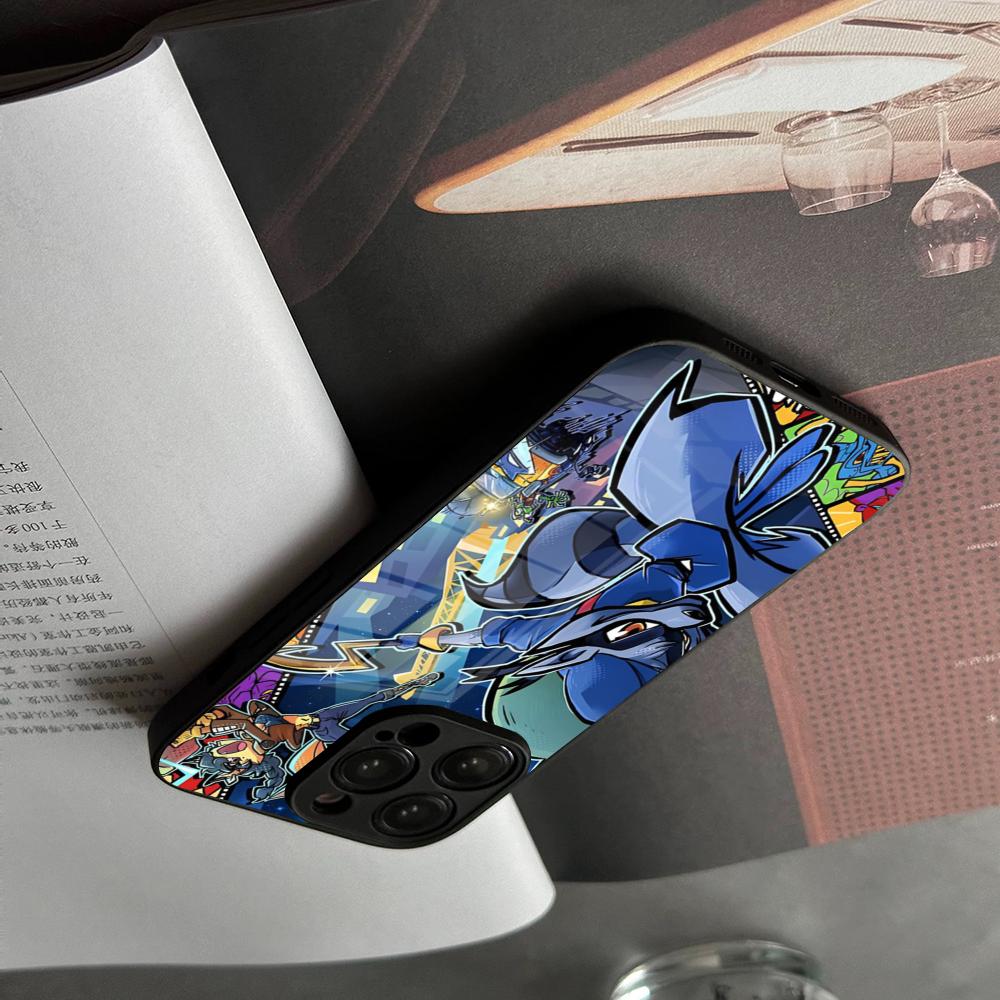 

Phone Case Tempered Glass For IPhone 17 15 16 14 12 13 11 Pro XS Max Plus Mini Cover Sly Cooper iPhone 15 Pro Max