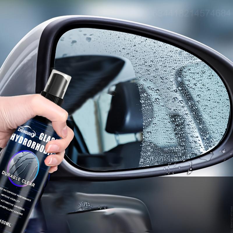 Car Glass Rainproof Spray, Car Waterproof Coating Agent, Waterproof, Rainproof and Anti-Fog Glass Cleaner, Car Windshield Cleaning Spray