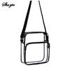 1PC Pvc Transparent Storage Bag With Adjustable Shoulder Strap, Large Capacity Crossbody Bag, Travel Money Bag