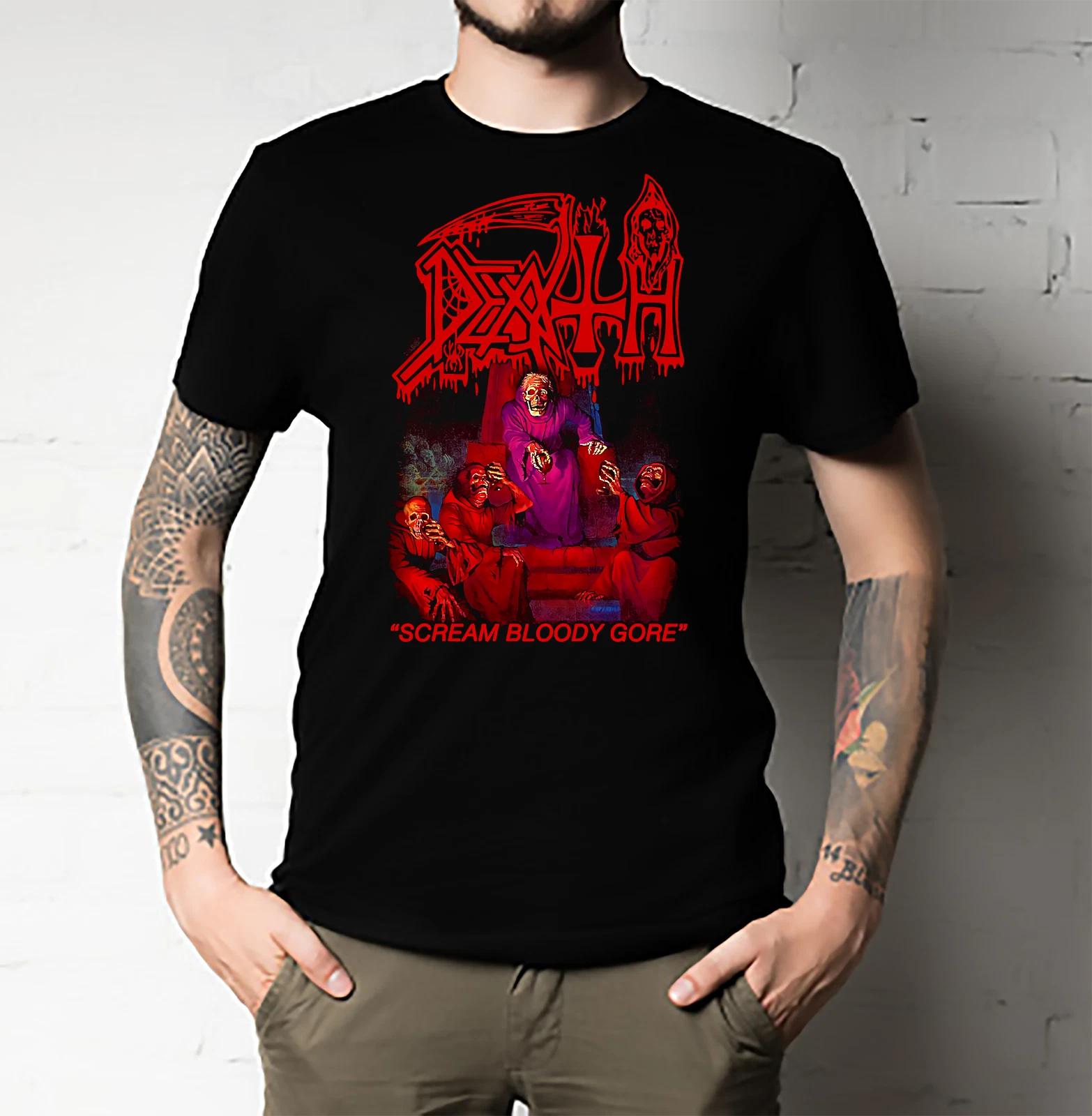 Men s and Women s T-shirts Scream Bloody Gore XXL